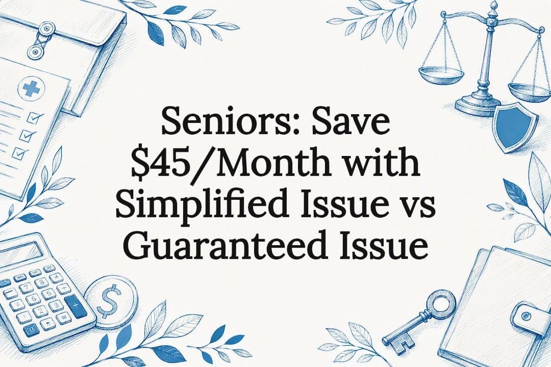 Seniors: Save $45/Month with Simplified Issue vs Guaranteed Issue