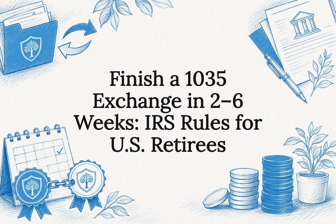 Finish a 1035 Exchange in 2–6 Weeks: IRS Rules for U.S. Retirees
